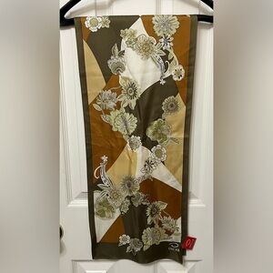 OSCAR by Oscar de la Renta Floral Silk Scarf